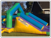 Junior and Senior Slide with Jumping Castle and ponds
